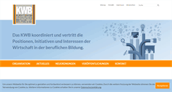 Desktop Screenshot of kwb-berufsbildung.de